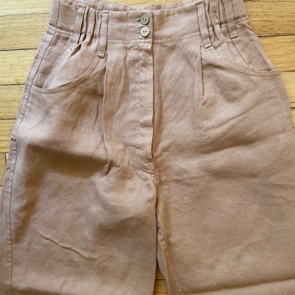 NWOT notPERFECTLINEN Damme Pants - Picture 1 of 5